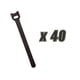 thumbnail image 1 of 40 Cinchos Sujeta Cable Steren Velcro 1.2cm ancho 12cm largo, 1 of 7