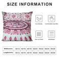 thumbnail image 5 of Floor Pillow “Cover Only” Star Mandala Hippie Pouf Ottoman Cover Indian Boho Decorative Home Decor Poufs Covers Bohemian Cushion Cover ( Pillow Cover,Without Filler), 5 of 5