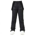 thumbnail image 4 of Pantalones de esquí para hombre y mujer, pantalones de esquí con correa, de invierno, resistentes al viento, impermeables, cálidos, gruesos, para snowboard, pantalones de esquí dobles, 4 of 5