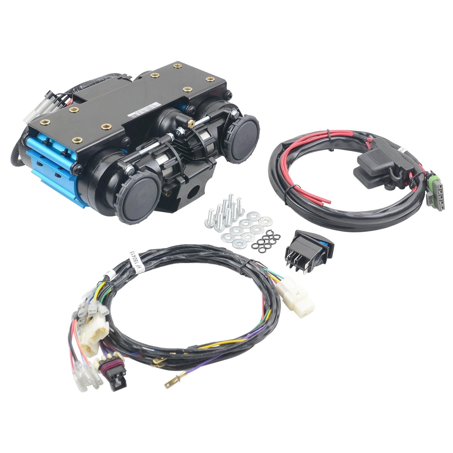 Mustrod CKMTA12 12V Twin Air Compressor for Air Locker Use Inflating Tyres and Other Equipment Brandnew