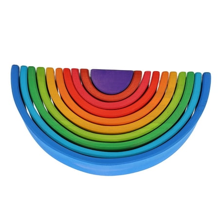 Stacking Toy, Semicircle Stacker Toy Safe Waterborne Paint Develop ...