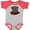 Heather and Red, variant on Inktastic Scrooge's Top Hat Bah Humbug Boys or Girls Baby Bodysuit