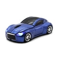 thumbnail image 1 of Mouse inalámbrico deportivo con forma de auto MGbeauty 1600 DPI azul, 1 of 6