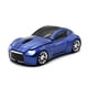 thumbnail image 1 of Mouse inalámbrico deportivo con forma de auto MGbeauty 1600 DPI azul, 1 of 6