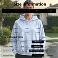 thumbnail image 4 of DORKASM Hoodie Women Long Sleeve Crew Neck Solid Color Hoodies Oversize Trendy Fall Winter Sweatshirts 2026 Acid Wash Fashion Pullover with Pockets Royal Blue L, 4 of 4