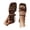 Brown, variant on Toe Ring Flat Sandals Flock Light Flexible Ergonomic Sole On Daily Casual Shoes