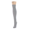 thumbnail image 3 of MeMoi Linear Loop Chunky Knit Over The Knee Warm Socks - Womens - Female, One Size, Clay Pink, 3 of 3
