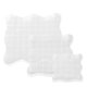 thumbnail image 5 of HEALEEP 3Ud Bloques De Estampado Acrílico Transparente Para Scrapbooking Con Bordes Curvos Y Rejilla, 5 of 8