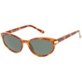 thumbnail image 2 of True Vintage Cat Eye Sunglasses Metal Arrow Detail Glass Lens 50mm (Tortoise Gold / Smoke), 2 of 4