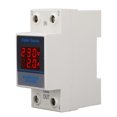 thumbnail image 2 of Voltage Current Meter, Single Phase LED Digital Tube Voltage Current Monitor High Accuracy 0-63A with Transformer for Home, 2 of 7