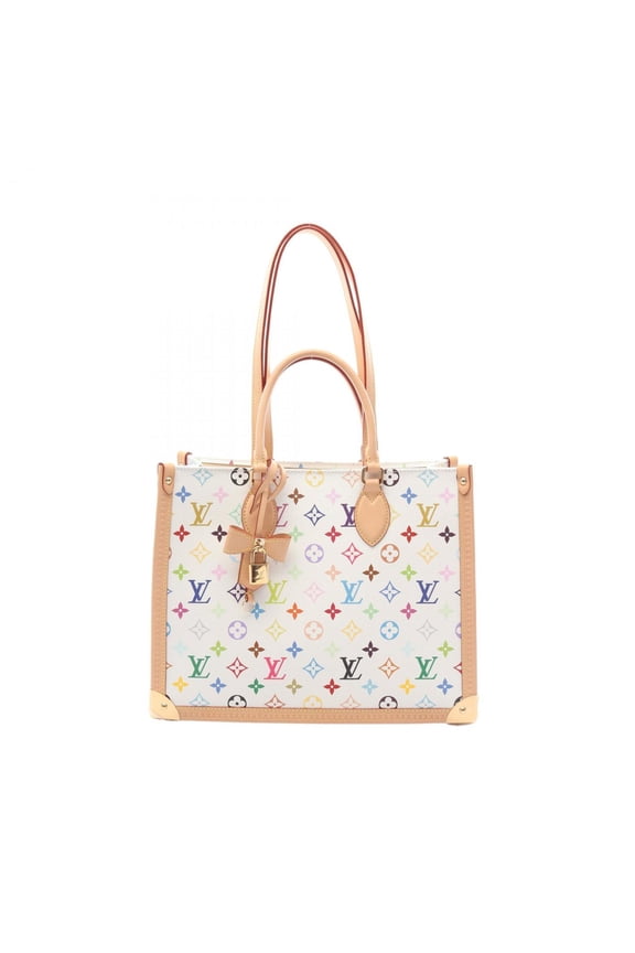 Pre-Owned Louis Vuitton LOUIS VUITTON x Takashi Murakami On the Go Trunk MM Tote Bag,... (Good)