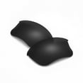 thumbnail image 6 of Walleva Black Mr. Shield Polarized Replacement Lenses for Oakley Flak Jacket XLJ Sunglasses, 6 of 8