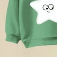thumbnail image 5 of Kogui Toddler Clothes for Boys Toddler Baby Boy Clothes Fall Winter Outfit Infant Sweatshirts Pullover Sweatsuit Tops Long Pants Clothing Set 3T 4T (Green,3-4 Years), 5 of 9