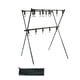 thumbnail image 4 of Estante de almacenamiento para acampar, estante de almacenamiento plegable, marco de metal, estante de almacenamiento de utensilios de cocina liviano Estilo A, 4 of 9