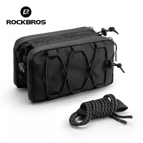 ROCKBROS Bike Bag Portable Bike Front Bag Top Frame Tube Bag Adjustable 1L
