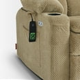 thumbnail image 4 of MCombo Oversized 27.2" Seat Width Dual Motor Power Recliner Lift Chair with Vibration and Heat for Height 5'7"-6'2", Infinite Position, 4 of 11