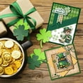 thumbnail image 3 of St. Patrick's Day Clear Stamps for Card Making Lucky Clover Silicone Clear Stamps Greetings Transparent Stamps Seal for DIY Scrapbooking Embossing Paper Album Craft Decor Clear 1sheet, 3 of 7