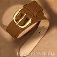 thumbnail image 6 of WHIPPY Women Leather Belt for Jeans Dresses Ladies Suede Leather Belts, 6 of 8