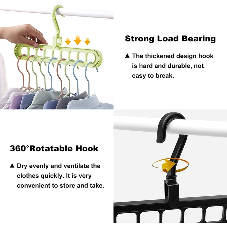 Non-slip Plastic Hanger - Wardrobe Organizer, Clothes Drying