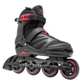 thumbnail image 1 of Patines en línea METROLLER ajustables para adultos y jóvenes, color negro, 1 of 7