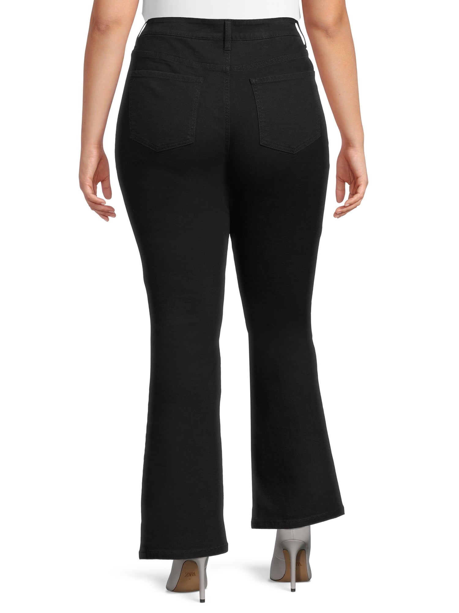 Terra & Sky Women's Plus Size Bootcut Jeans