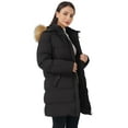 WenVen Women's Winter Coat Puffer Coat Warm Quilted Jacket with Hood