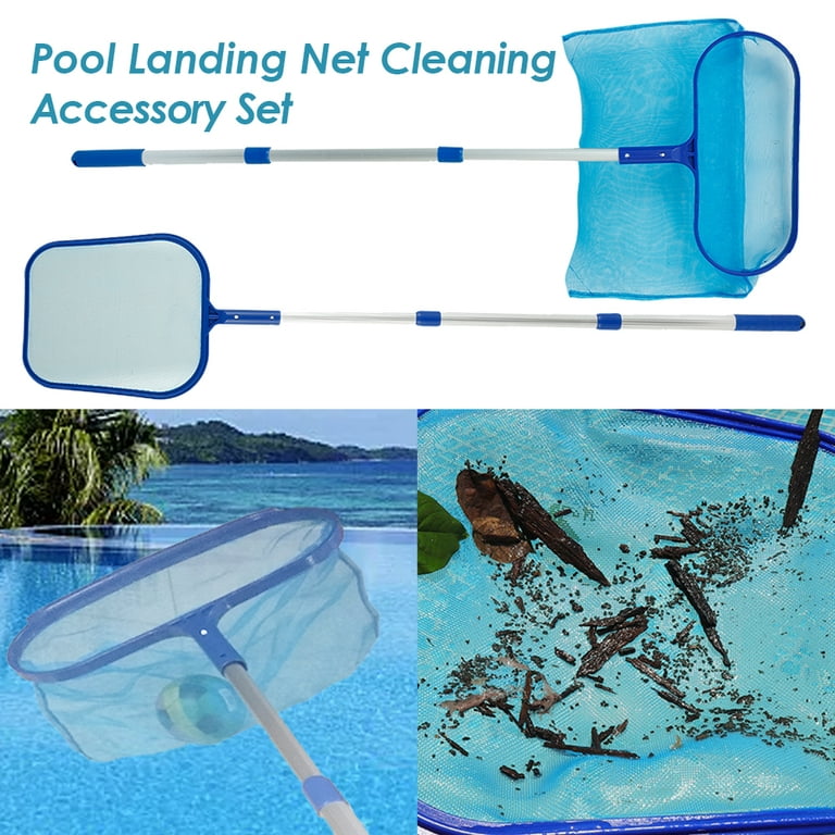 Pool Landing Net, Skimmer Pool Net With Ultra Fine Net, Swimming