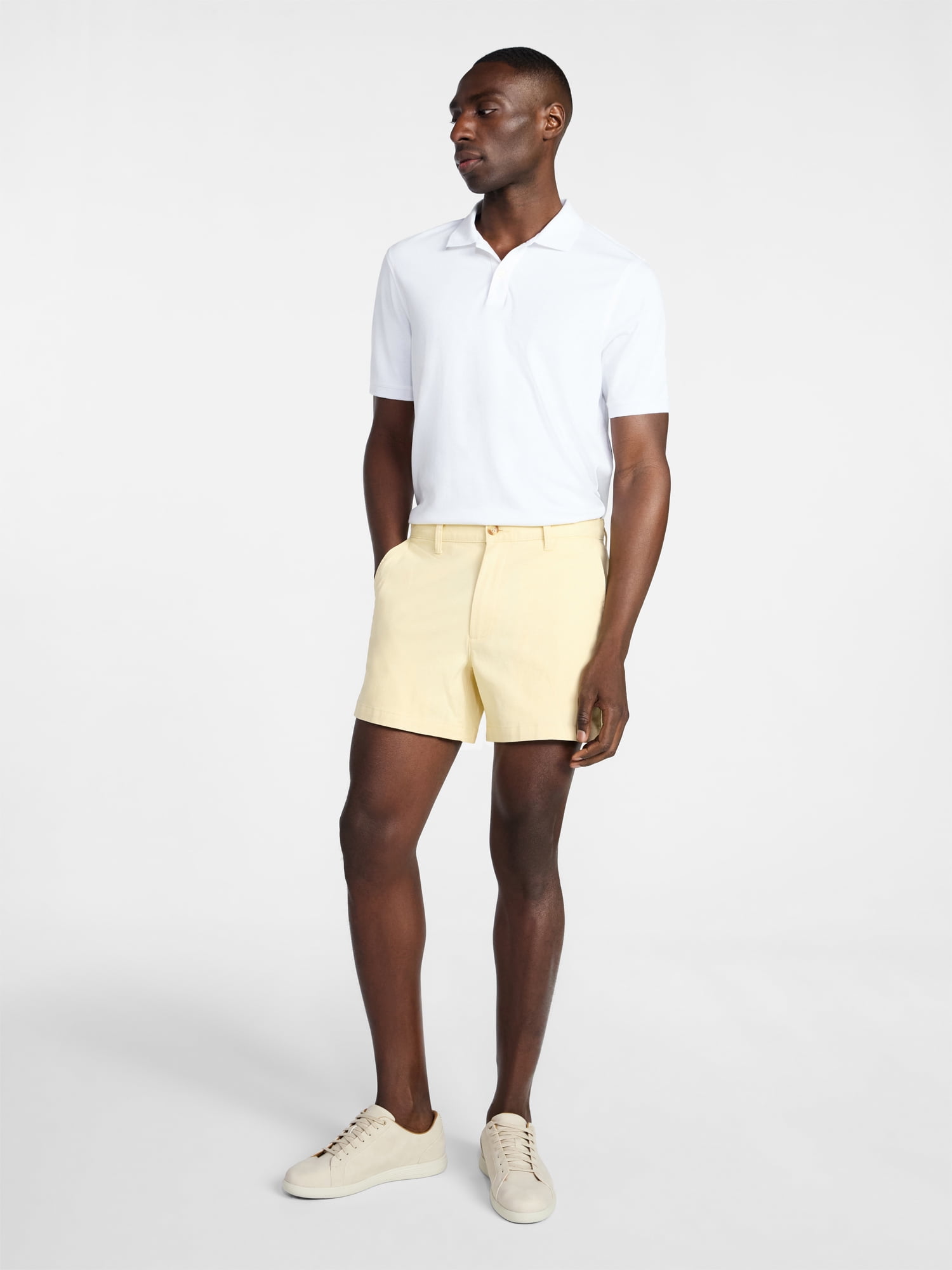 George Men's & Big Men's Modern Fit Flat Front Shorts, 5", 7", 9" Inseams, Sizes 28-54