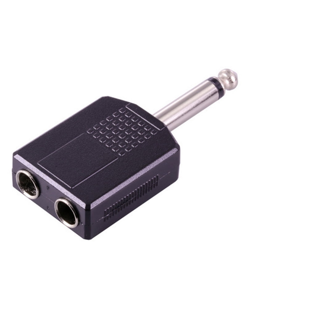 Y Adapter Mini Jack stereo to 2x 1/4 Jack mono (female)