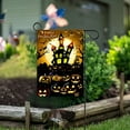thumbnail image 7 of Happy Halloween Evil Pumpkin Garden Flag 12x18 Inch, Vertical Double Sided Happy Halloween Pumpkin Holiday Outside Decorations Burlap Yard Flag, 7 of 7