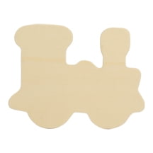 100 Pcs Train Engine Cut Outs 3-1/2" tall x 3-3/4" wide x approx 1/8" thick Made with birch plywood.