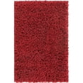 thumbnail image 1 of Unique Loom Tapis de Shag Quotidien en Peluche 2' 2 x 3' Rectangle en Rouge Cerise, 1 of 1