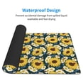 thumbnail image 3 of Xecao Sunflowers for Waterproof Mouse Pad - Extended Contour Mouse Mat, Large Gaming Mousepad Laptop Keyboard Mat with Non-Slip Rubber Base, 3 of 8