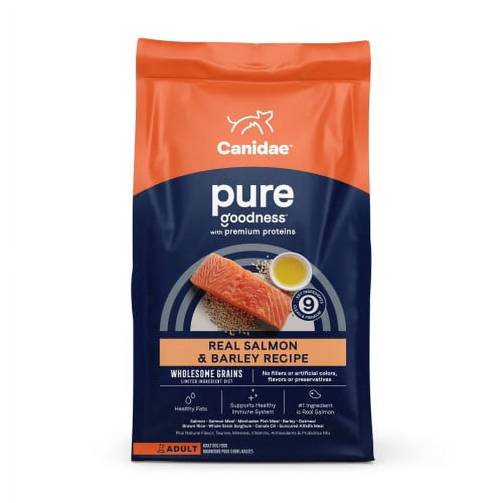 Canidae Pure 882450 4 lbs Grain Real Salmon & Barley Recipe Dry Dog Food