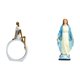 thumbnail image 1 of Estatua de niña, figura de resina, elegante escultura de arte abstracto, adorno creativo, estatua religiosa católica, decoración adecuada para escrito, 1 of 8