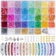 thumbnail image 1 of Cuentas de Vidrio para Pulseras Funtopia 6 mm 1396 piezas con Kit 34 Colores, 1 of 6