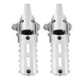 thumbnail image 2 of Pedales De Reposapiés De Motocicleta, Agarre óptimo, Estriberas Delanteras De Motocicleta, Antideslizantes, Resistentes Al Desgaste, Plateados Para R1200GS 2013-2017, 2 of 7