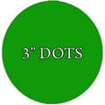 thumbnail image 2 of VWAQ 20 Polka Dot Wall Decals 3 Inch Peel & Stick Circles Dots Colors Kids Room VWAQ-555 (Green), 2 of 2