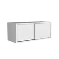 thumbnail image 3 of Depot E-Shop Slana Wall Cabinet, 2 Sliding doors, 1 Shelf, White, 3 of 6