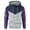 13 Navy, variant on guisaled Color Block Hoodies for Men Long Sleeve Casual Drawstring Pullover Patchwork Oversized Casual Drawstring Fleece Hooded Sweatshirt