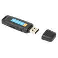 thumbnail image 2 of Grabadora de voz digital USB 2.0 con forma de disco U, unidad flash, mini grabadora de audio, 2 of 15