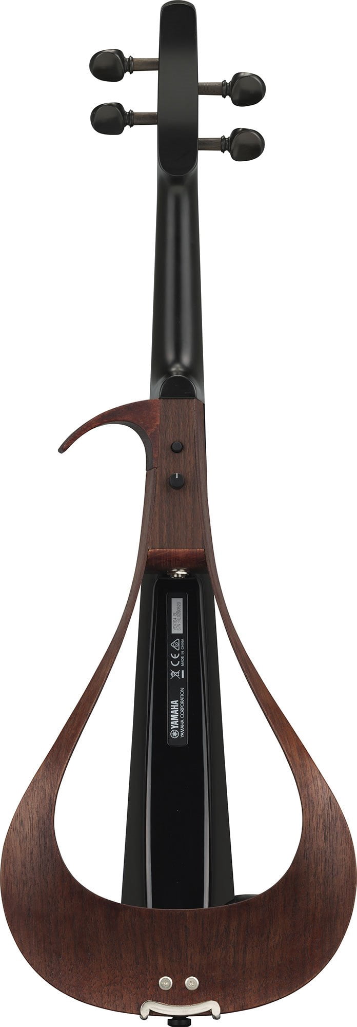 Yamaha YEV-105 Electric Violin, 5-String, Black, Lightweight Wooden Design