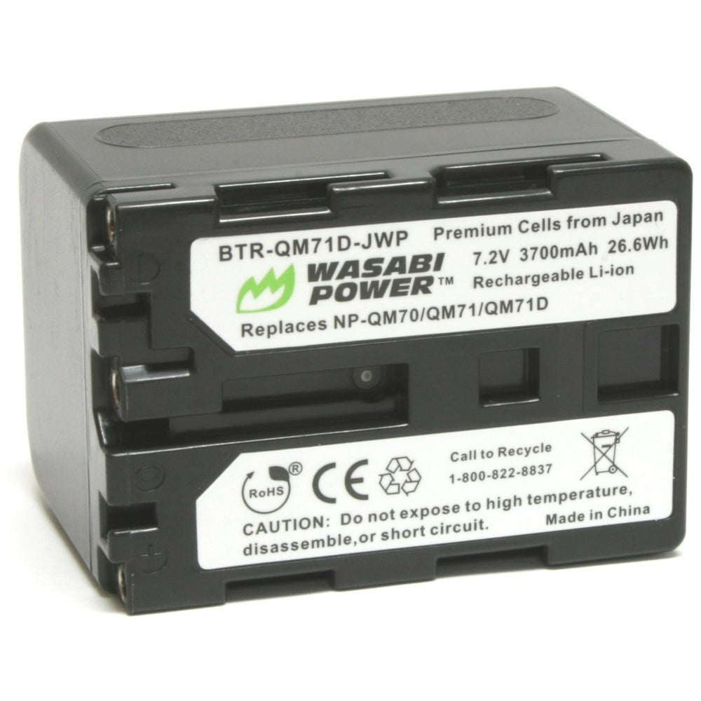 Wasabi Power Battery for Sony NPQM71D