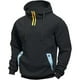thumbnail image 5 of Dolkfu Sudadera con capucha de hombre, con cremallera de 1/4, sudadera deportiva de colores, sudadera para hacer ejercicio de hombre XXXL, 5 of 6