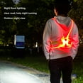 thumbnail image 3 of LED Reflective Running Vest, 360 Degree LEDs Cycling Walking, with High Visibility Front Safety Light, USB Rechargeable, 3 of 7