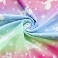 thumbnail image 6 of Girls' Boxer Shorts Sleeveless One-Piece Practice Wear Sportswear Colorful Shiny Mermaid Pattern Dancewear Pink Rainbow Dancing Athletic Leotards (5-14Y), 6 of 8