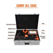 PQWT Water Leak Detector, Wall/Outdoor Underground Water Leak Detector with High-Precision Sensor Carry Case 5m Depth - L3000