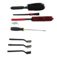 thumbnail image 1 of Kit de herramientas de limpieza de automóviles juego de cepillos para ruedas de automóviles de fibra ABS de lana sintética duraderos para asientos para rejillas de ventilación, 1 of 8