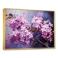 thumbnail image 2 of Designart "Unveiled Beauty Of Lilacs II" Lilacs Floater Framed Canvas Prints, 2 of 5