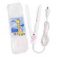 thumbnail image 1 of Plancha Para Cabello, Mini Plancha De Cabello De Bolsillo Blanco, 1 of 5